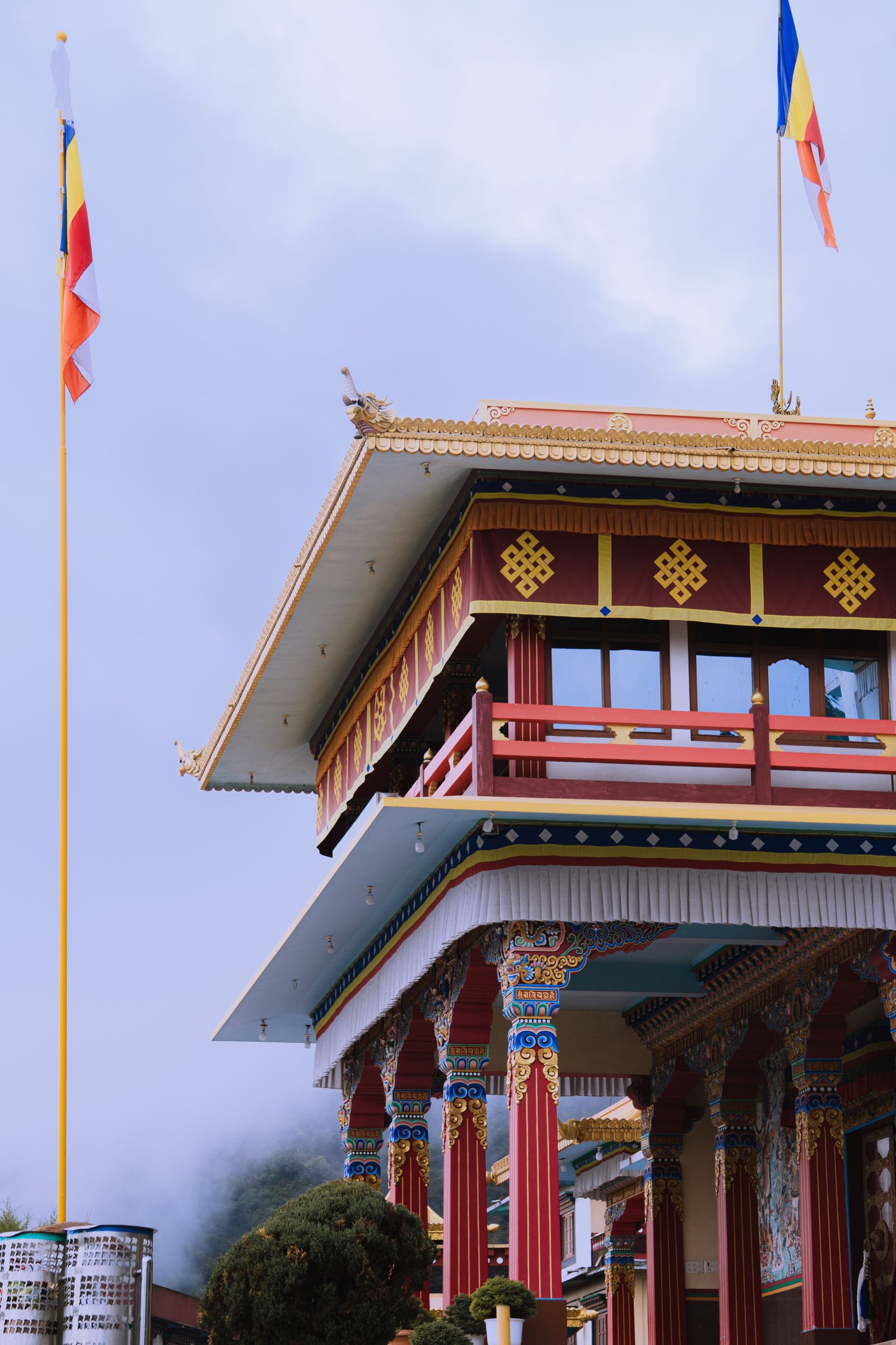 Ancient Buddhist monastery in Arunachal Pradesh, Northeast India